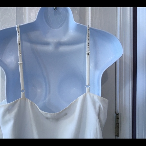 WHBM V-Neck Beaded Top - Picture 5 of 8